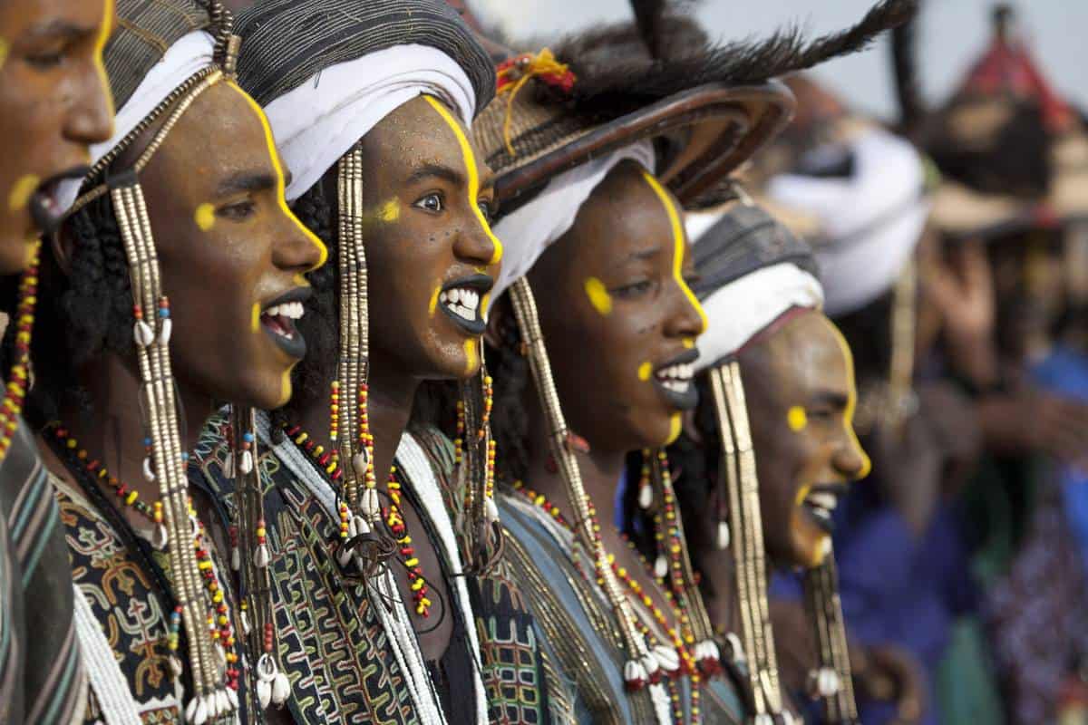 Gerewol Ceremony in Niger, West Africa - Fête du Bororo ©Adam Lees